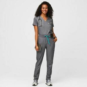 FIGS High Waisted Yola Skinny Scrub Pants Sz XS